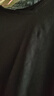 優(yōu)衣庫女裝竹節紗V領(lǐng)T恤/短袖棉白T上衣打底內搭483576 69 藏青色 XL /165/92A 曬單實(shí)拍圖