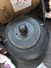 領(lǐng)藝圍爐煮茶壺器具戶外燒水壺可明火鐵質(zhì)電陶爐茶壺 雨霖鈴鑄鐵茶壺 曬單實(shí)拍圖