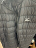 美津濃（MIZUNO）戶(hù)外輕薄羽絨服男秋冬季外套立領(lǐng)防風(fēng)保暖休閑寬松上衣 黑色 2XL 曬單實(shí)拍圖