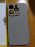 奶小鴨（NEYAA）適用蘋果16pro手機(jī)殼 iphone16pro保護(hù)套鏡頭全包超薄Magsafe磁吸液態(tài)硅膠防摔簡(jiǎn)約男女款 鈦原色 曬單實(shí)拍圖
