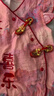 G.DUCKKIDS童裝嬰兒衣服夏季薄款新生兒連體衣中國風(fēng)女寶寶包屁衣嬰幼兒爬服 紅色周歲禮服-aosmagm 73cm 73碼適合5-7個月體重13斤-18斤 曬單實(shí)拍圖