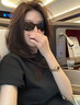 眼鏡生活復(fù)古貓眼太陽(yáng)眼鏡女款小框2025新品防紫外線防曬墨鏡LH09695 玳瑁色9695【橢圓框 復(fù)古歷代感】 曬單實(shí)拍圖