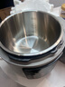 美的（Midea）【國家補貼】304不銹鋼內膽電壓力鍋6L大容量家用5-8人高壓鍋電飯煲 智能預約煲湯燉煮MY-E6010G 曬單實(shí)拍圖