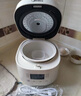 美的（Midea）電飯煲1-2-3人電飯鍋迷你家用預(yù)約多功能微壓煲湯可煮小米粥不粘內(nèi)膽小型飯煲2L升 【奶油白】白玉晶釜內(nèi)膽 1.8L 曬單實(shí)拍圖