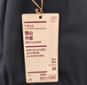 無印良品（MUJI）男式 不易沾水 登山外套 男士早秋款 AD0V7A4S 灰色 M (170/92A) 曬單實(shí)拍圖