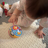 費雪（Fisher-Price）兒童玩具球 寶寶卡通小皮球拍拍球彩印球15cm炫彩生日禮物禮品 曬單實(shí)拍圖