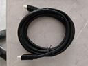 海信電視適用hdmi4k高清數(shù)據(jù)連接線機頂盒電腦筆記本投影儀游戲機 黑色 3m 曬單實拍圖