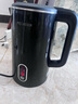 美菱（MeiLing）電水壺燒水壺 家用1.8L雙層防燙熱水壺 304不銹鋼內膽電熱水壺MH-A1829B 曬單實(shí)拍圖