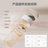 HEGEN海格恩吸管杯兒童水杯學(xué)飲杯奶瓶1-3-6歲直飲吸管嬰兒寶寶牛奶杯 【熱銷TOP】 吸管杯-莫蘭迪藍(lán) 曬單實(shí)拍圖