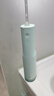 小米（MI）米家電動(dòng)沖牙器F300高頻脈沖水牙線(xiàn)家用便攜噴水洗牙器牙齒沖洗機清潔器4檔模式3種噴嘴禮物推薦 米家沖牙器F300 薄荷綠 3支噴頭 曬單實(shí)拍圖