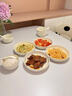 博端景德鎮(zhèn)碗具套裝家用高級感陶瓷餐具碗盤整套碗碟碗筷盤子喬遷禮物 玉白描棕4人食(湯碗配置) 24件套 曬單實拍圖