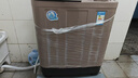 揚(yáng)子洗衣機(jī)半自動(dòng)大容量家用雙桶雙缸洗衣機(jī)脫水雙筒 10公斤玻璃面板-雙人款 曬單實(shí)拍圖