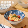 京東京造 碗 湯碗泡面碗面碗飯碗家用陶瓷碗餐具碗盤(pán)套裝 北海道6英寸碗*4 曬單實(shí)拍圖