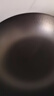 金存章丘炒鍋鐵鍋無(wú)涂層家用炒菜鍋圓底不易粘老式鍛打熟鐵鍋已開(kāi)鍋 曬單實(shí)拍圖