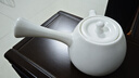 一品仟堂日式側把壺小茶壺功夫茶具套裝陶瓷茶壺家用普洱泡茶器創(chuàng  )意單壺陶 定窯側把壺(白) 曬單實(shí)拍圖