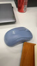 羅技（Logitech）M221無(wú)線(xiàn)鼠標 辦公鼠標 靜音鼠標 筆記本臺式機家用帶USB接收器 多色可選 M221 藍色 曬單實(shí)拍圖