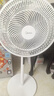美的（Midea）【颶風(fēng)節(jié)能】七葉柔風(fēng)立式電風(fēng)扇/家用輕音落地扇/臺(tái)式小型風(fēng)扇/大風(fēng)力遙控定時(shí)搖頭風(fēng)扇 SAH35BSJ 曬單實(shí)拍圖