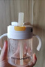 皇寵兒童保溫杯小學(xué)生直飲大容量水杯吸管杯外出保溫水壺二合一550ml 曬單實拍圖