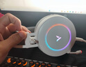 雷柏（Rapoo）VH160S升級款有線(xiàn)游戲耳機 三角洲行動(dòng)fps 明末淵虛之羽聽(tīng)聲辨位打瓦頭戴式7.1聲道RGB背光 白色 曬單實(shí)拍圖