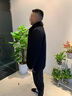 米詩(shī)德水貂內(nèi)膽派克服男海寧派克服男士水貂內(nèi)膽皮毛一體短款立領(lǐng)尼克服 黑色S十字整貂+兔毛袖 3XL185 均碼 曬單實(shí)拍圖