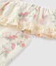 森馬（Semir）連衣裙女重工碎花田園風(fēng)度假2025夏荷葉邊收腰吊帶裙109325114008 曬單實拍圖