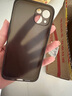 奶小鴨 適用蘋果13手機(jī)殼 iphone13保護(hù)套鏡頭全包超薄透明磨砂防摔軟殼男女款 深空黑 曬單實(shí)拍圖