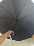 天堂 雙人晴雨傘三折 晴雨傘三折10骨超大加固黑膠防曬傘 深邃藍 曬單實拍圖
