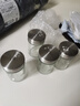 拜杰調料瓶100ml4只鹽罐燒烤調味瓶 胡椒粉瓶調料罐花椒調料瓶調料盒 曬單實(shí)拍圖