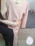 貓人【A類(lèi)嬰兒棉】秋衣秋褲女士100%純棉抗菌消臭防螨保暖內衣套裝 曬單實(shí)拍圖