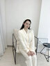 英氏孕婦秋季百棉月子服新款長(zhǎng)袖孕婦哺乳睡衣產(chǎn)婦家居服套裝V領(lǐng)黃色L 曬單實(shí)拍圖