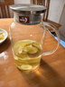 青蘋(píng)果耐熱冷水壺1.95升 可加熱茶水分離圍爐煮茶壺 大容量玻璃涼水壺  曬單實(shí)拍圖