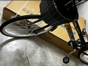 飛鴿（FLYING PIGEON）自行車(chē)成人通勤車(chē)自行車(chē)學(xué)生單車(chē)成人自行車(chē)通勤自行車(chē)城市公路車(chē) 標配黑|單速+雙碟剎+充氣胎+禮包 26寸|身高160-185cm 曬單實(shí)拍圖