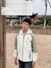G.DUCKKIDS小黃鴨童裝男童外套春秋款2025新款兒童風(fēng)衣中大童拉鏈衫男孩上衣 綠色 170 建議15~16歲【160-170cm】c 曬單實(shí)拍圖