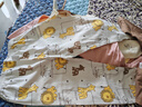 舒貝怡嬰兒衣服兒童內(nèi)衣套裝純棉春秋睡衣寶寶秋衣秋褲分體家居服黃110 曬單實(shí)拍圖