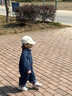 G.DUCKKIDS小黃鴨女童牛仔連體衣春秋裝兒童工裝長(zhǎng)袖連體長(zhǎng)褲女寶寶連身衣 藍(lán)色 90 尺碼1~2歲【 80-90cm】 曬單實(shí)拍圖