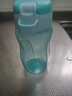 特百惠（Tupperware）纖巧玲瓏瓶 310ml小巧依可瓶 氣密液密防漏水杯便攜塑料杯 纖巧玲瓏杯-碧海藍(lán) 310ml 曬單實(shí)拍圖