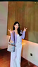 JACOPONNUS雅各邦水桶包女2025新款高級感托特包生日禮物小眾抽帶斜挎通勤包 馬車(chē)藍色普通包裝 大包 曬單實(shí)拍圖
