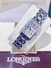 瑞士正品Longines浪琴小方金表鋼帶時(shí)尚石英手表黛綽維納鑲鉆女表 黛綽維納白盤(pán)鑲鉆鋼帶 石英 曬單實(shí)拍圖