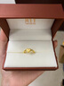 周生生黃金項鏈足金Amore心心相印套鏈女78039U計價(jià)4.25克 曬單實(shí)拍圖