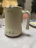 小熊（Bear）便攜式燒水壺燒水杯304不銹鋼電熱水壺 0.6L迷你恒溫水壺養生家用旅行沖奶電水壺 ZDH-A06H1 曬單實(shí)拍圖