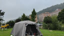 vidalido維達利多戶(hù)外露營(yíng)別墅帳篷兩室一廳雙層防雨防曬超大自動(dòng)家庭帳篷 棕色大號別墅帳|鈦銀涂層 曬單實(shí)拍圖