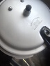 雙喜 高壓鍋鋁合金燃氣電磁爐通用防爆家用壓力鍋24CM/7.5L【蒸格款】 曬單實拍圖