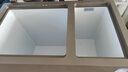 海爾（Haier）雙溫冰柜家用一級能效雙溫雙箱自動(dòng)減霜一邊冷凍一邊冷藏雙開(kāi)門(mén)商用大容量冷凍冷藏保鮮兩用冰柜 216升新一級雙開(kāi)門(mén)+無(wú)需除霜+鋼板內膽 216L 曬單實(shí)拍圖