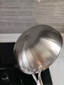 三禾炒鍋無涂層鈦不粘鍋少油煙平底炒菜鍋爐灶通用磁爐純鈦無涂層30cm 曬單實拍圖