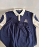 巴拉巴拉兒童短袖套裝2025新款童裝夏季男童寶寶中童短袖兩件套薄款學(xué)院風(fēng) 藍色調00388 130 曬單實(shí)拍圖
