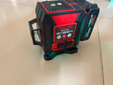 德力西電氣 DELIXI ELECTRIC紅外線水平儀高精度強(qiáng)光細(xì)線自動(dòng)調(diào)平綠光藍(lán)12線激光室外建筑戶外 綠光12線巨無霸雙電＋全套配件 曬單實(shí)拍圖