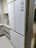 海爾（Haier）山茶花485升全空間保鮮594mm專業(yè)超薄零嵌法式多門電冰箱一級能效BCD-485WGHFD1BWLU1國家補(bǔ)貼20% 曬單實(shí)拍圖