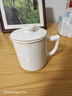 美廚（maxcook）陶瓷杯馬克杯 水杯泡茶杯家用咖啡杯早餐杯子400ml 藍(lán)色MCH5923 曬單實(shí)拍圖