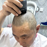 奧克斯（AUX）自助理發(fā)器六頭理發(fā)器男士剃圓頭剃光頭神器全身水洗網(wǎng)紅飛碟理發(fā)器成人自助剪發(fā)器電動理發(fā)器 自己理發(fā)器【單手理光頭】 曬單實拍圖