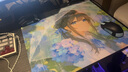 TALONGAMES颶鴉無(wú)涂層玻璃鼠標墊二次元P2-渚Nagisa P2-冰白畫(huà)師手作微蝕刻超薄厚2.6mm全覆蓋蜂窩底膠 P2-渚Nagisa 490*420*2.6mm 曬單實(shí)拍圖